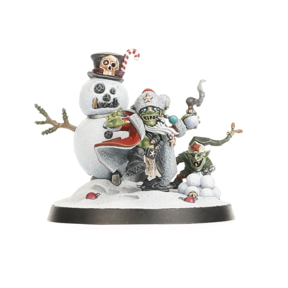 Da Red Gobbo's A-bomb-inable Snowman