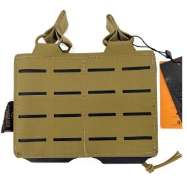 Conquer MOLLE open magazine pouch 2x M4