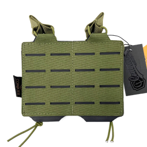 Conquer MOLLE open magazine pouch 2x M41 Olive Green